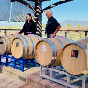 Barrel Tasting at Chapin Family Vineyards in Temecula