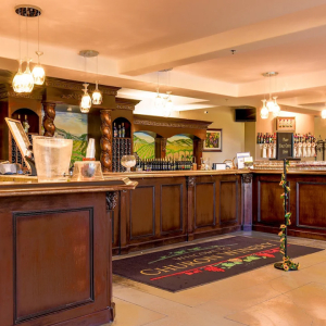 Churon In & Winery tasting bar