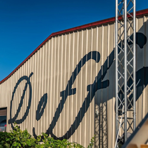 The iconic Doffo Winery tasting Room view
