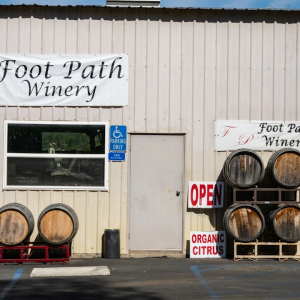 Barn style wine tasting at Foot Path in Temecula