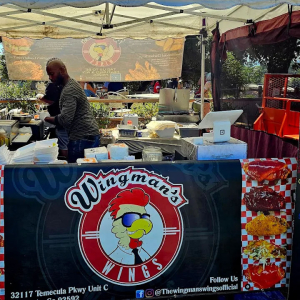 Food trucks, and vendors at Halter Ranch Winery Temecula