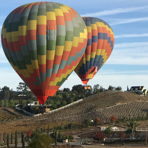 Enjoy the beautiful views at Julie's Dream Vineyards Winery Temecula