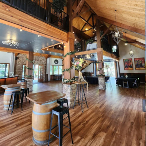 Tasting Room and Wedding & Event area at Longshadow Ranch Winery