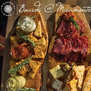 World class food and charcuterie at Miramonte Winery Temecula