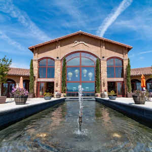 Beautiful grounds at Monte De Oro Winery Temecula