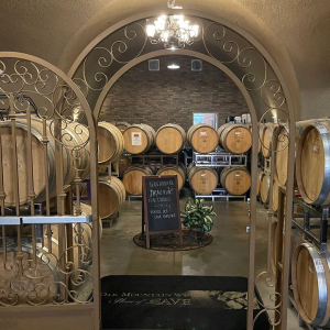 Entrance to the Cave at Oak Mountain Winery