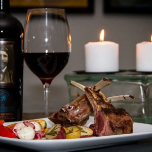 Lamb Chop at Raul Ramirez Winery in Temecula