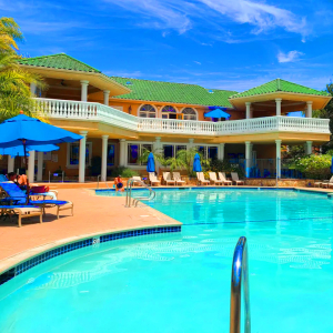 Pool view at South Coast Winery Resport & Spa Temecula