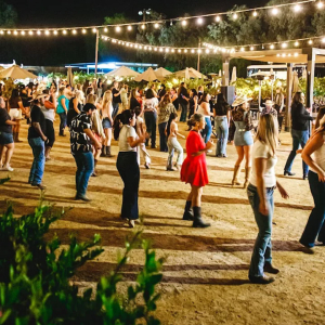 Line Dancing at Vitaglian Winery in Temecula